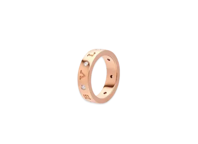 BVLGARI B.Zero1 Ring Diamond "Pink Gold"