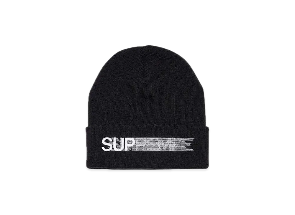 Supreme Motion Logo Beanie "Black" (20SS)