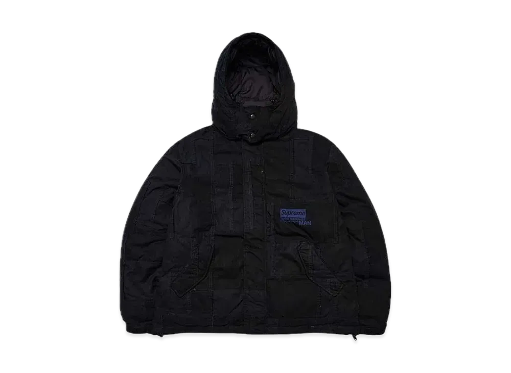 Supreme / JUNYA WATANABE COMME des GARCONS MAN Patchwork Puffy Jacket "Black"
