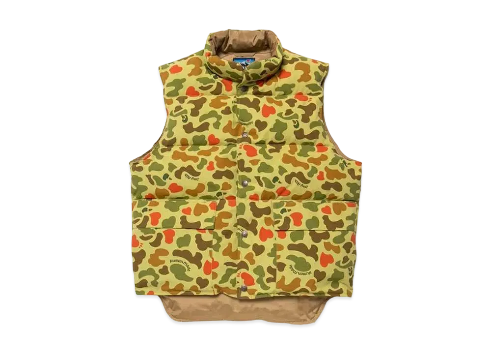 HUMAN MADE DOWN VEST "Beige"