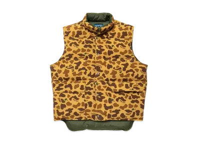 HUMAN MADE DOWN VEST "Olive"