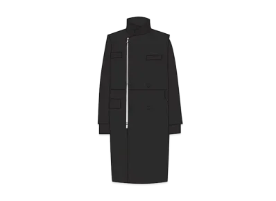 Dior x Sacai Parka Cotton Fiille "Black"