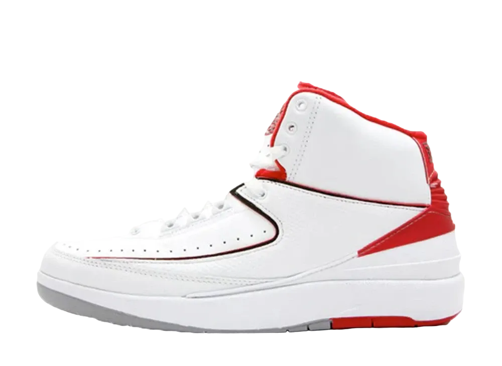 ナイキ エアジョーダン 2 レトロ "ホワイト レッド CDP" (2008)