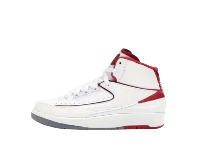 Nike GS Air Jordan 2 Retro "White/Red" (2014)