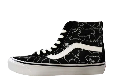 A BATHING APE × Vans Line ABC Camo SK8-Hi "Black"