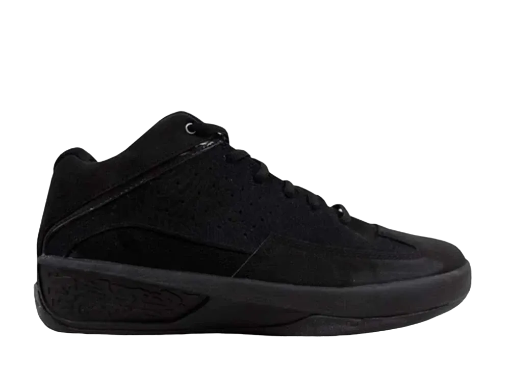 ナイキ エアジョーダン 2 スムーズ "ブラック/メタリック シルバーホワイト"