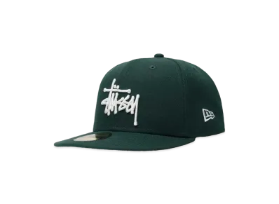 Stussy AUTHENTIC NEW ERA CAP "Hunter Green"
