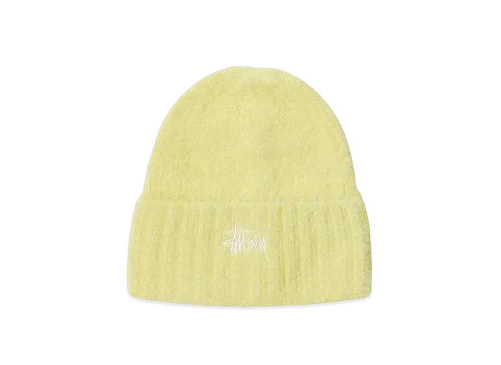 Stussy SHAGGY CUFF BEANIE "Lime"