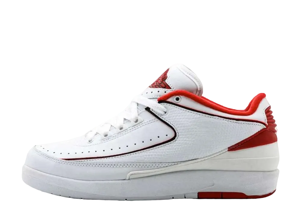 Nike Air Jordan 2 Retro Low "White Varsity Red"