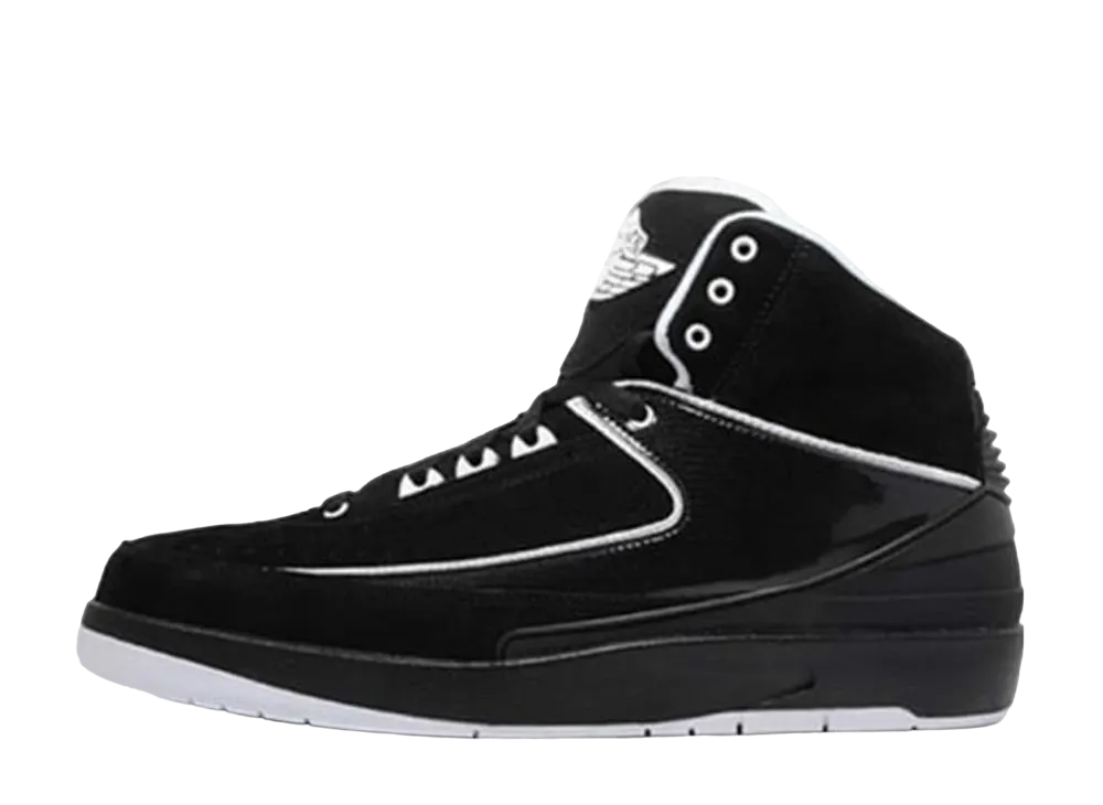 ナイキ エアジョーダン 2 レトロ "QF ブラック ホワイト"