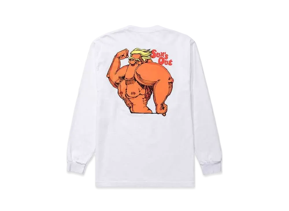 UNDEFEATED UACTP SUNS OUT L/S TEE - UA80013 "White"