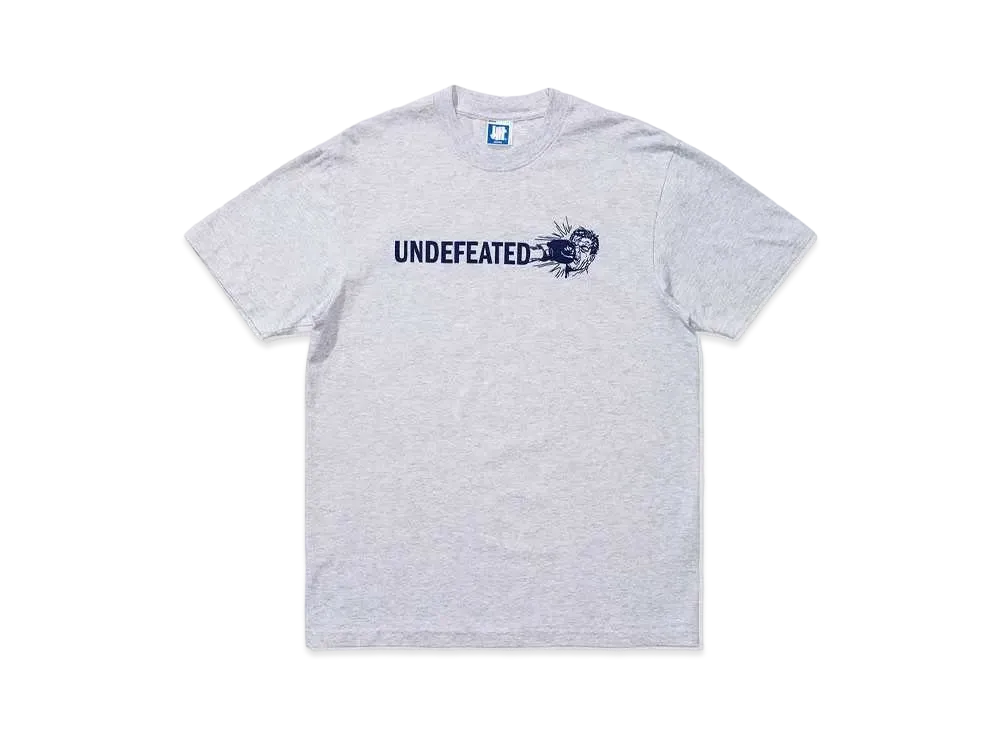 UNDEFEATED KO S/S TEE - 80214 "Gray"