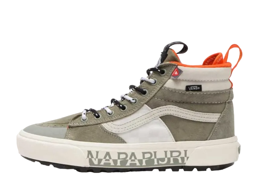 ナパピリ × バンズ スケートハイ MTE-2 "カーキ"