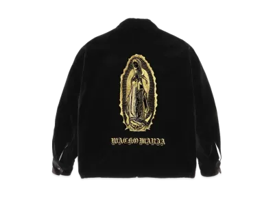 WACKO MARIA VELVET VIETNAM JACKET "Black"