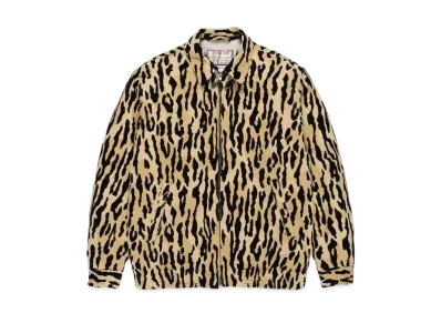 WACKO MARIA MCGREGOR / LEOPARD CORDUROY ANTI FREEZE JACKET "Beige"