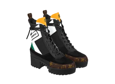 Louis Vuitton Since 1854 Laureate Line Ankle Boots "Vert"