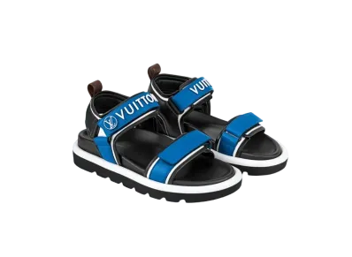 Louis Vuitton Since 1854 Pool Pillow Line Sandals "Blue"