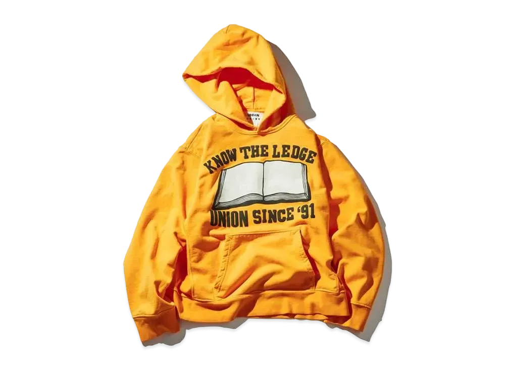 UNION CPFM KNOW THE LEDGE HOODIE "Yellow"