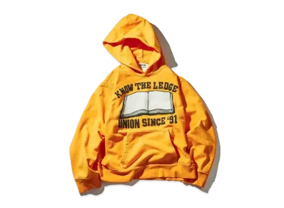 UNION CPFM KNOW THE LEDGE HOODIE "Yellow"