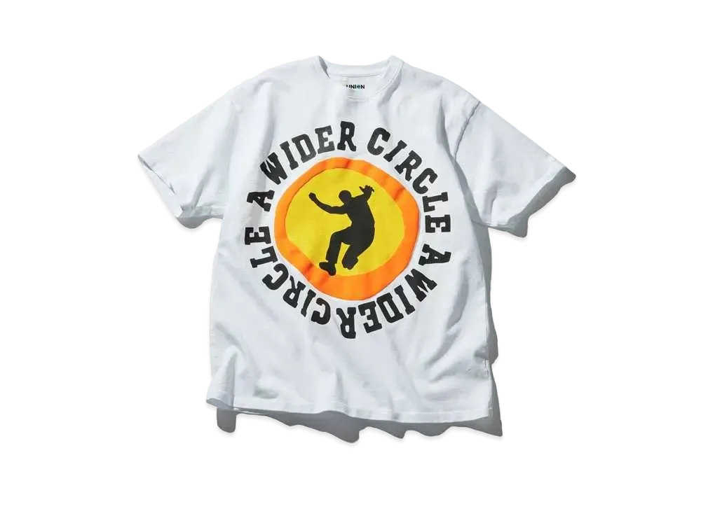 UNION CPFM A WIDER CIRCLE SS TEE "White"