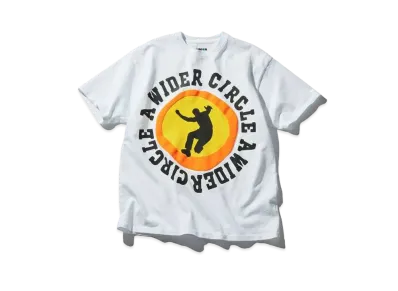 UNION CPFM A WIDER CIRCLE SS TEE "White"