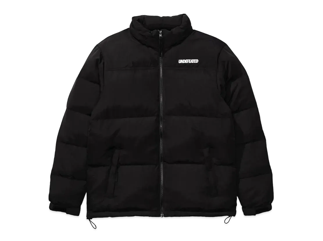 UNDEFEATED OUTDOOR PUFFER JACKET - 40047 "Black"