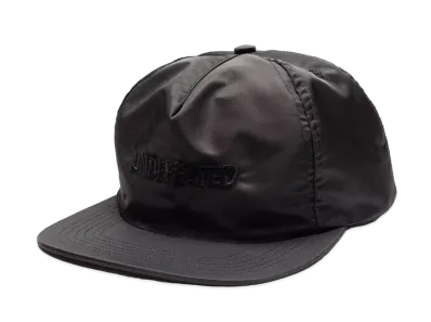 UNDEFEATED FLIGHT SATIN STRAPBACK - 90198 "Black"