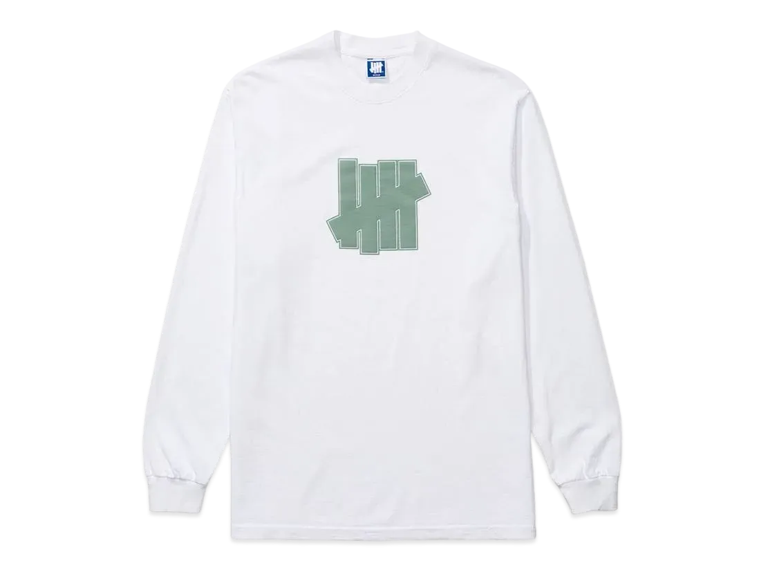 UNDEFEATED ICON L/S TEE - 80290 "White"