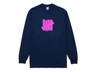 UNDEFEATED ICON L/S TEE - 80290 "Navy"