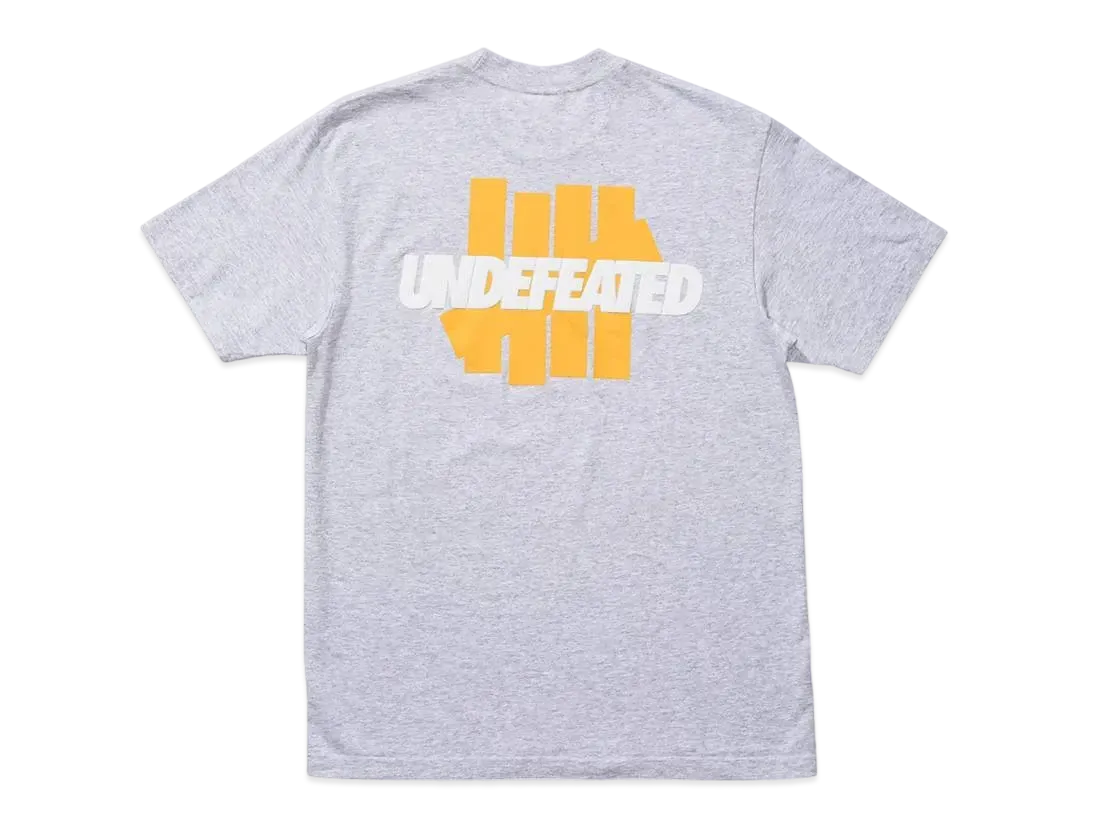 UNDEFEATED LOGO LOCKUP S/S TEE - 80271 "Gray"