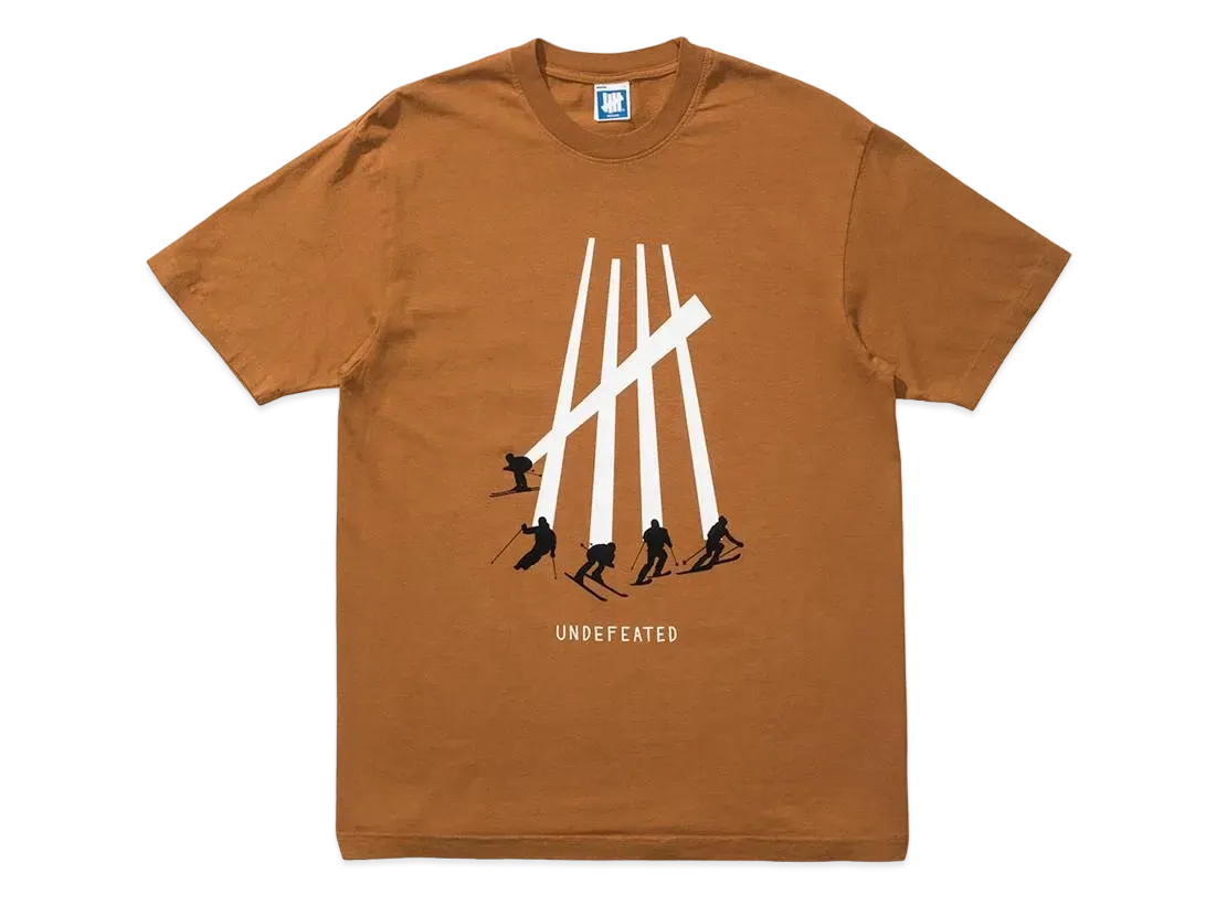 UNDEFEATED FIVE TRACKS S/S TEE - 80276 "Brown"