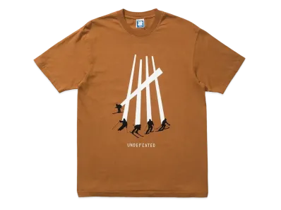 UNDEFEATED FIVE TRACKS S/S TEE - 80276 "Brown"