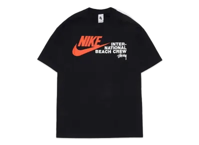 Nike x Stussy International Beach Crew T-Shirt "Black"