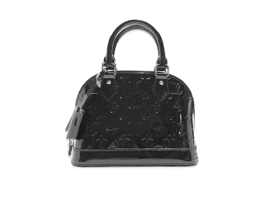Louis Vuitton Alma BB Monogram Vernis "Noir Magnetique"
