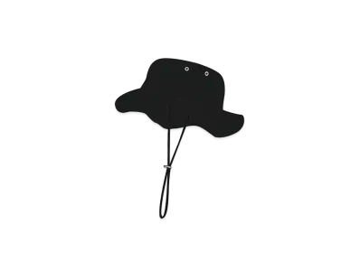 Dior x Sacai Outdoor Hat Cotton Faille "Black"