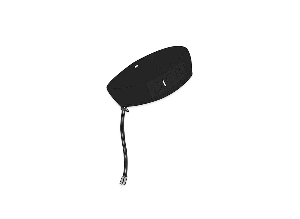 Dior x Sacai Beret Cotton Faille "Black"