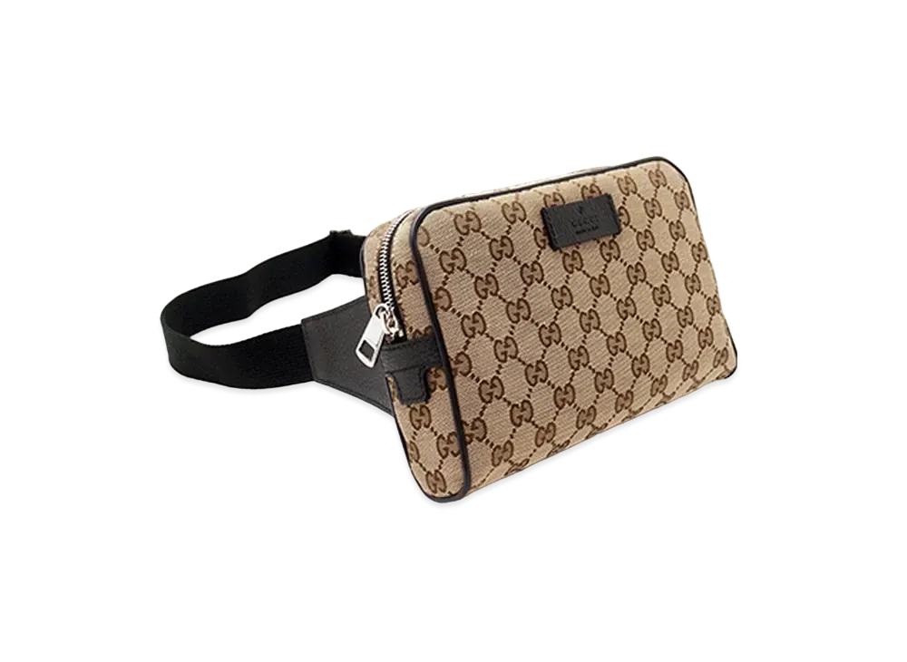 GUCCI GG Canvas Body Bag "Brown"