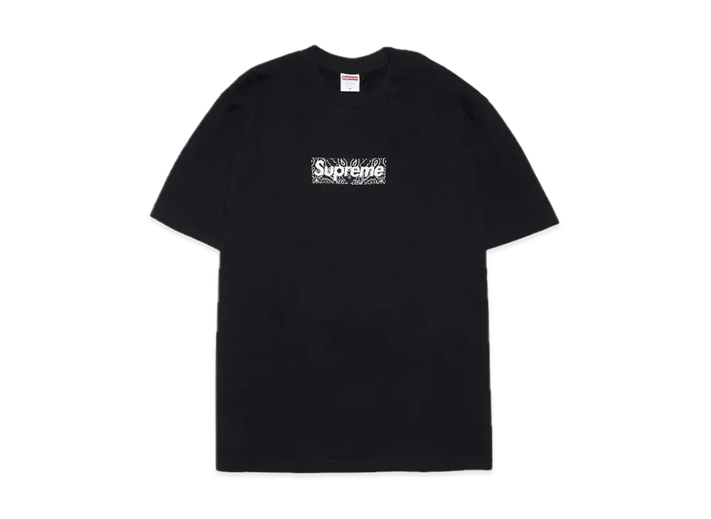 Supreme Bandana Box Logo Tee "Black"