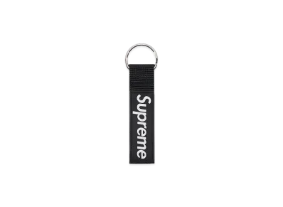 Supreme Webbing Keychain "Black" (20FW)