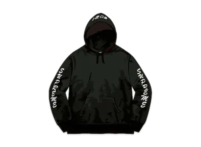 Supreme Guardian Hooded Sweatshirt "Black"