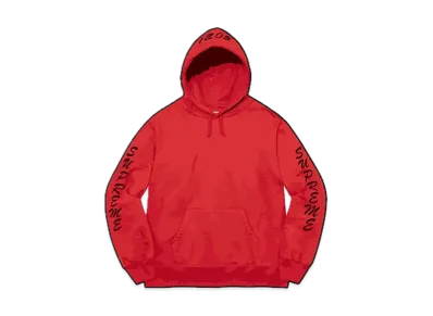 Supreme Guardian Hooded Sweatshirt "Burnt Red"