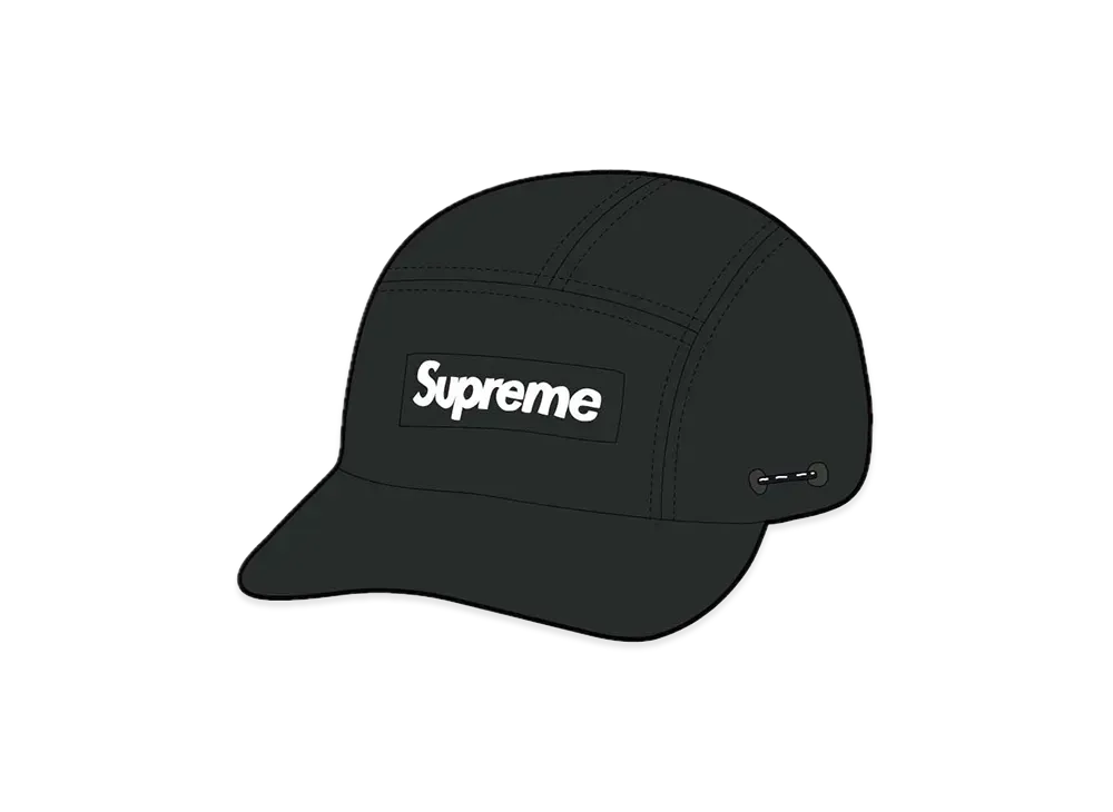シュプリーム ショックコード キャンプ キャップ "ブラック"
