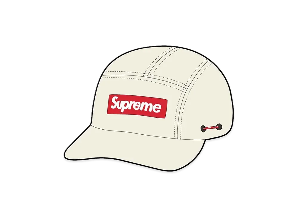 Supreme Shockcord Camp Cap "Stone"