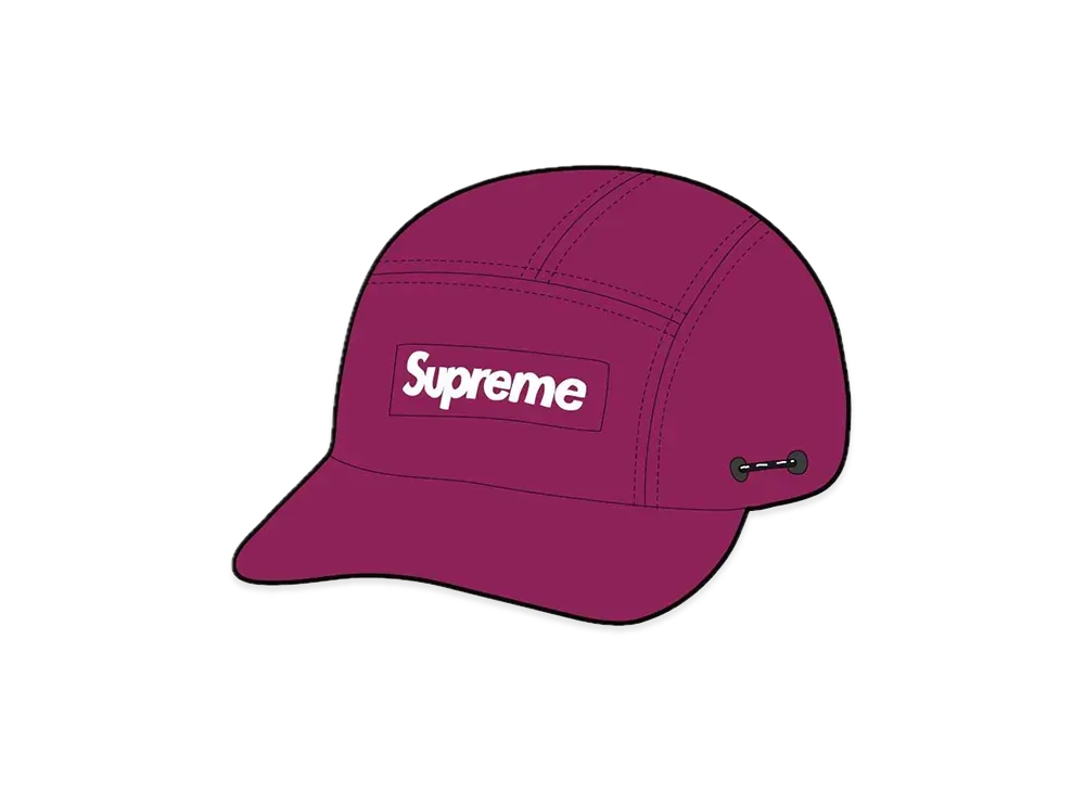 Supreme Shockcord Camp Cap "Plum"