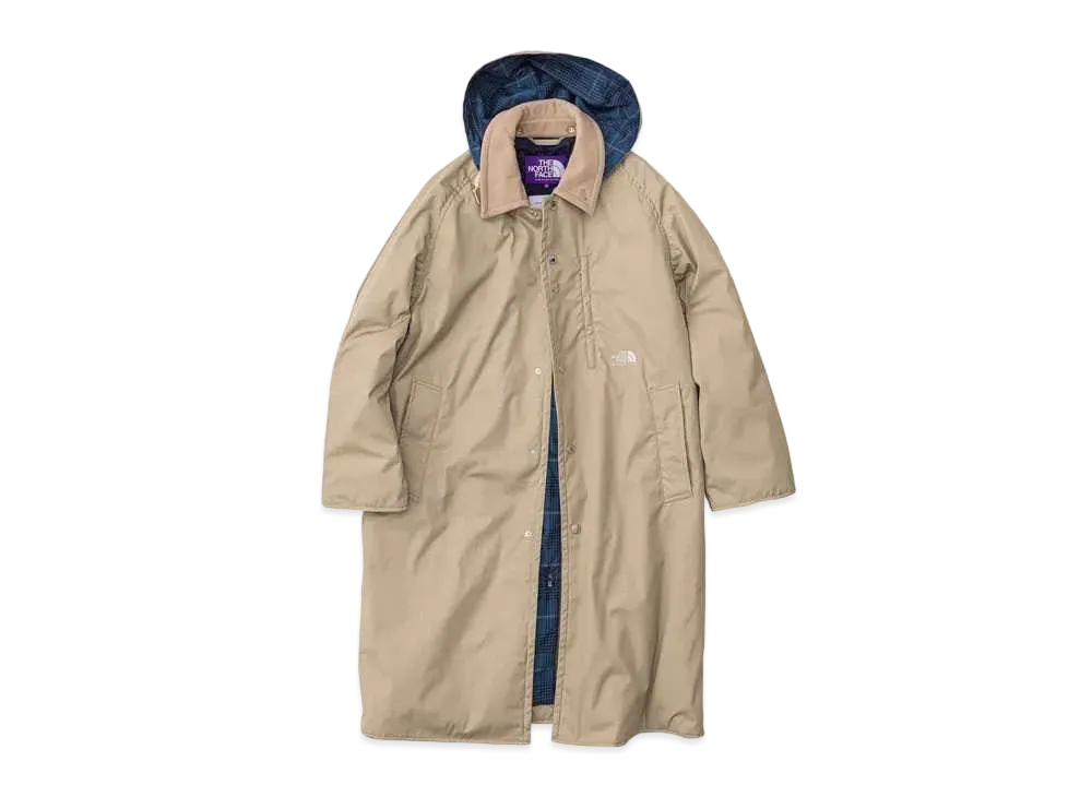 The North Face PURPLE LABEL 65/35 Balmacaan Coat "Vintage Beige"
