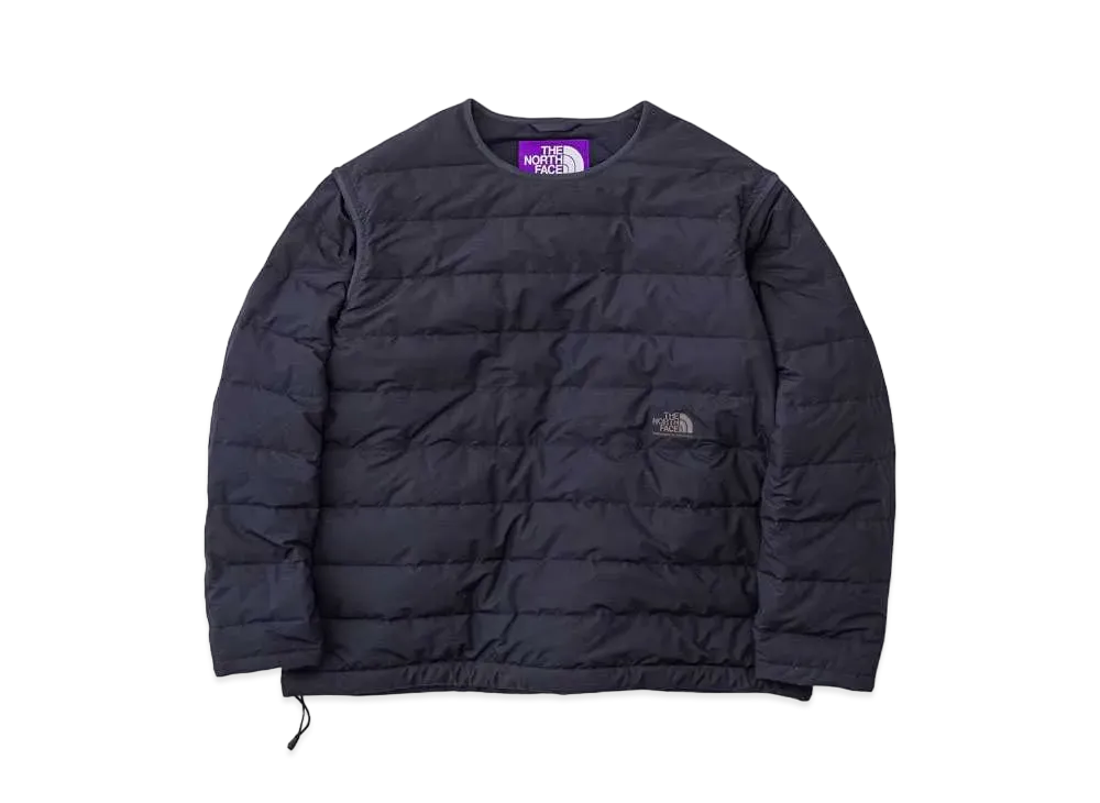 The North Face PURPLE LABEL Crew Neck Down Pullover "Navy"