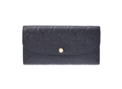 Louis Vuitton Monogram Anplant Portefeuille Emily "Noir"