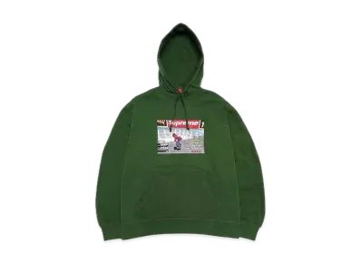 Supreme / Thrasher® Hooded Sweatshirt "Green"