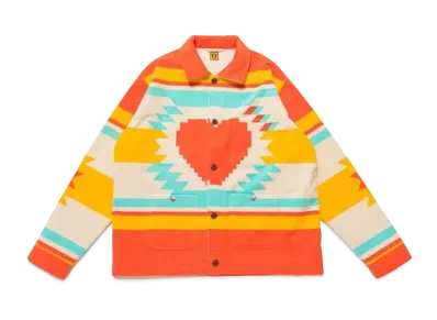 HUMAN MADE OUTDOOR BLANKET FLEECE JACKET "Multi"