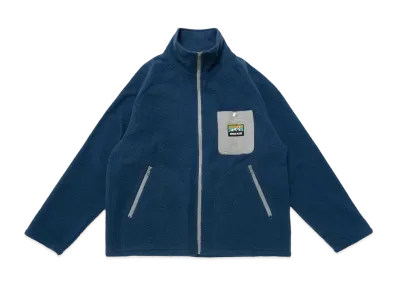 HUMAN MADE OUTDOOR FLEECE JACKET "Navy"